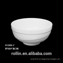 Tazón de porcelana, Tazón de porcelana de alta calidad, Tazón de cerámica de ROLLIN